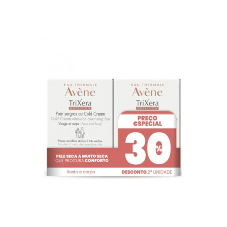 Avene Pack TriXera Nutrition Pain Sabonete 2x100g