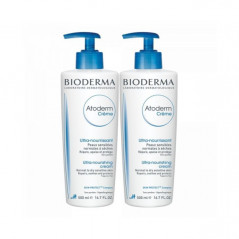 Bioderma Atoderm Pack Creme Hidratante 2x500ml