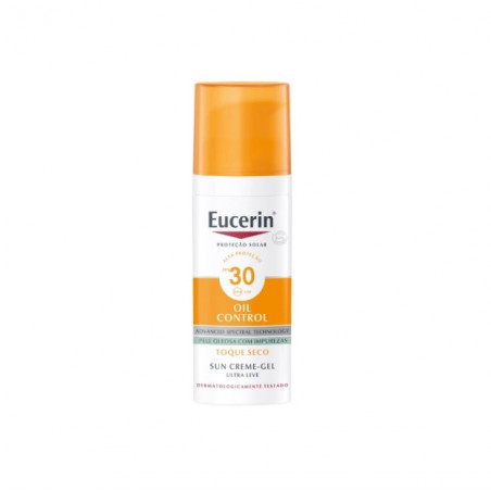 Eucerin Protetor Solar Oil Control Gel-Creme Dry Touch FPS30 50ml