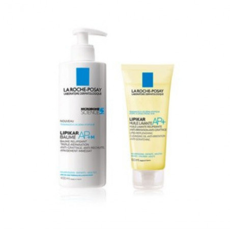 La Roche Posay Pack Lipikar Baume AP+M 400ml + Óleo Lavante Relipidante 100ml