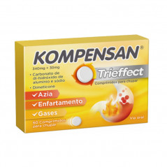Kompensan Trieffect 340 mg + 30 mg - comprimidos para chupar 60 un