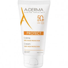 A-Derma Protect Protetor Solar Creme SPF50+ 40ml