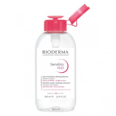 Bioderma Sensibio H2O Água Micelar Pump Reverse 500ml