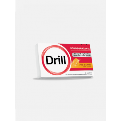 Drill Mel e Limão sem açúcar Pastilha 0.2 mg + 3 mg Blister - 24 un