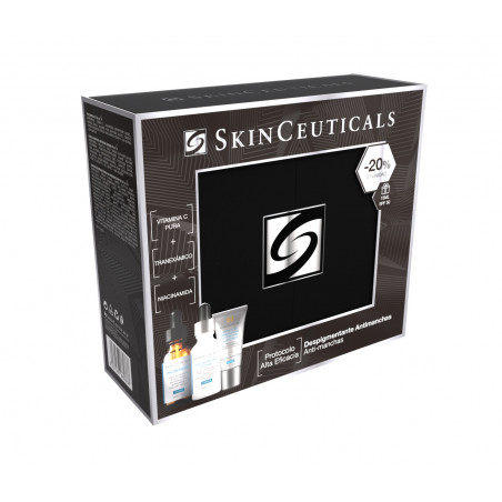 Skinceuticals Coffret Phloretin CF 30ml + Discoloration Defense Serum 30ml + Advanced Brightening UV Defense 15ml