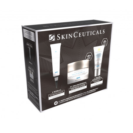 Skinceuticals Coffret Retinol 0.3 30ml + Triple Lipid Restore 48ml + Advanced Brightening UV Defense 15ml