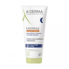 A-Derma Exomega Control Creme de Noite Reparador Antiprurido 200ml