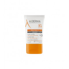 A-Derma Protect Protetor Solar Pocket Fluído Invisível Rosto SPF50+ 30ml