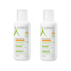 A-Derma Pack Exomega Control Bálsamo Emoliente Antiprurido 2x400ml