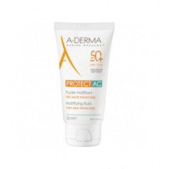 A-Derma Protect Ac Protetor Solar Fluido Matificante Spf50+ 40ml