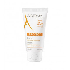 A-Derma Protect Protetor Solar Creme SPF50+ 40ml