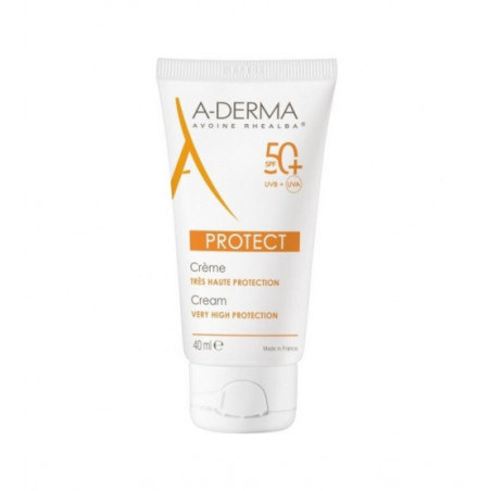 A-Derma Protect Protetor Solar Creme SPF50+ 40ml