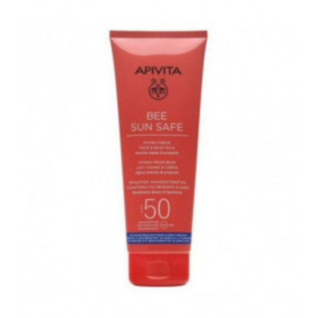 Apivita Bee Sun Safe Protetor Solar Leite Hidra Fresh SPF50+ 200ml