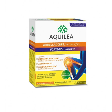 Aquilea Articulações Forte-Dol Intensive 20 Sticks Bebíveis