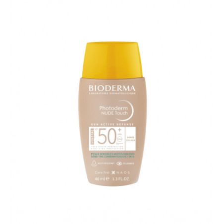 Bioderma Photoderm Nude Touch SPF50+ Teinte Doree 40ml