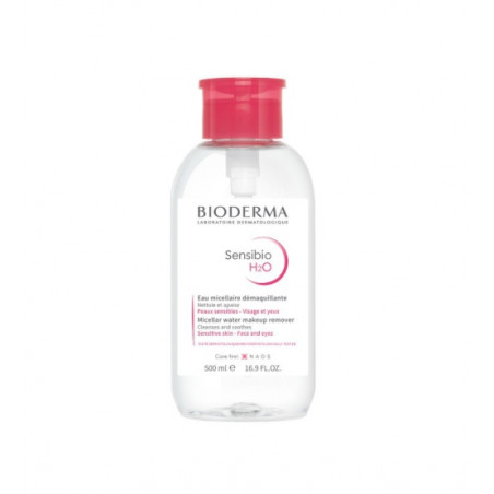 Bioderma Sensibio H2O Água Micelar Pump Reverse 500ml