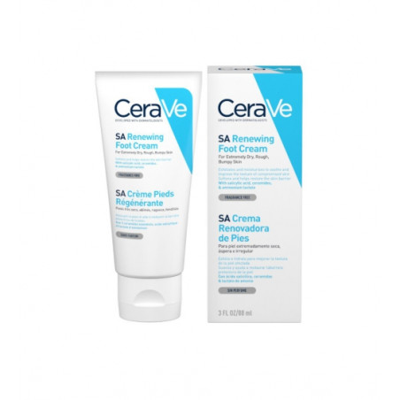 Cerave Creme Renovador De Pés Sa Smoothing 88ml