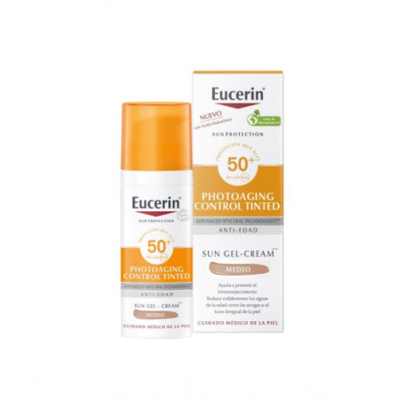 Eucerin Protetor Solar Photoaging Control Gel-Creme SPF50+ 50ml