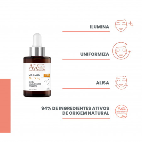 Avène VITAMIN ACTIV Cg Sérum luminosidade Anti-Idade 30ml