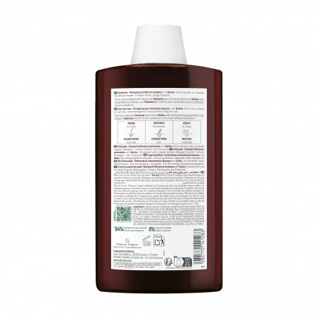 Klorane QUININA BIO Champô Queda de Cabelo 400ml