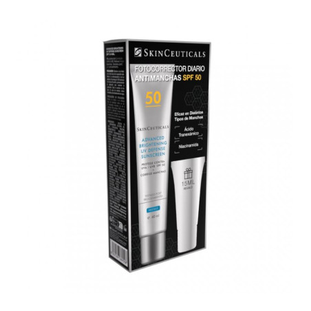 Skinceuticals Pack Advanced Brightening UV Defense SPF50 40ml + Oferta 15ml