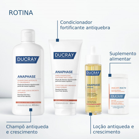 Ducray CREASTIM Reactiv Loção Queda de Cabelo Reacional 60ml