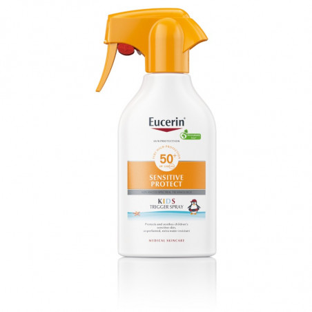 Eucerin Protetor Solar Sensitive Protect Kids Spray Infantil SPF50+ 250ml