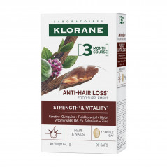 Klorane KeratinCaps Cápsulas Quinina Antiqueda 90 Cápsulas