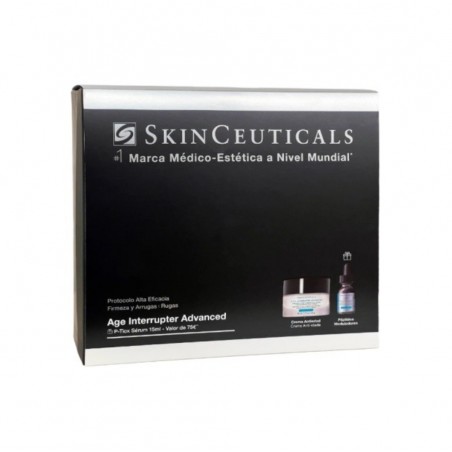 Skinceuticals A.G.E. Interrupter Advanced Creme 48ml + P-Tiox Sérum 30ml Coffret