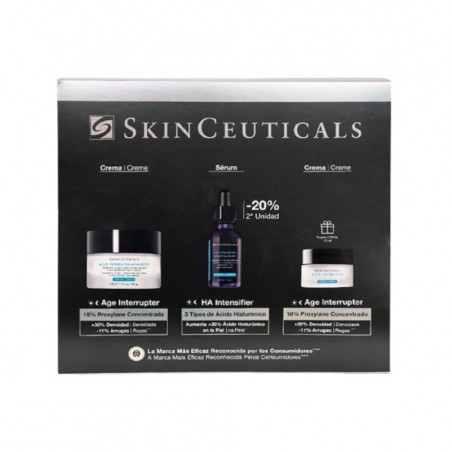 Skinceuticals A.G.E. Interrupter Advanced 48ml + H.A. Intensifier Sérum 30ml + A.G.E. Interrupter Advanced 15ml Coffret