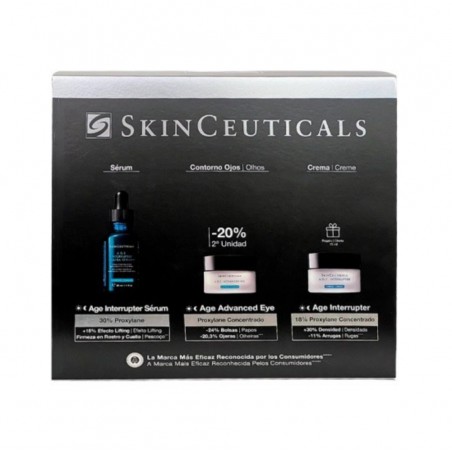 Skinceuticals A.G.E Interrupter Ultra Sérum 30ml + A.G.E Advanced Eye 15ml + A.G.E. Interrupter Advanced 15ml Coffret