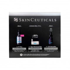 Skinceuticals P-Tiox Sérum 30ml + A.G.E Advanced Eye 15ml + H.A. Intensifier Multi-Glycan Sérum 15ml Coffret