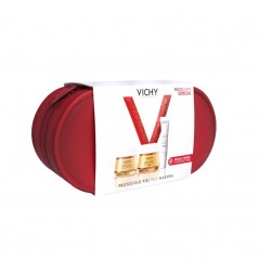 Vichy Neovadiol Magistral Dia 50ml + Creme Noite 50ml + Capital Soleil UV-Age Daily SPF50+ 15ml + Bolsa Coffret