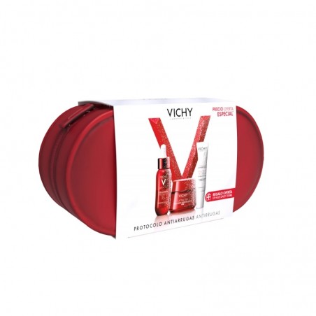 Vichy Liftactiv Collagen Specialist Creme Dia 50ml + Sérum 16 30ml + Capital Soleil UV-Age Daily SPF50+ 15ml + Bolsa Coffret