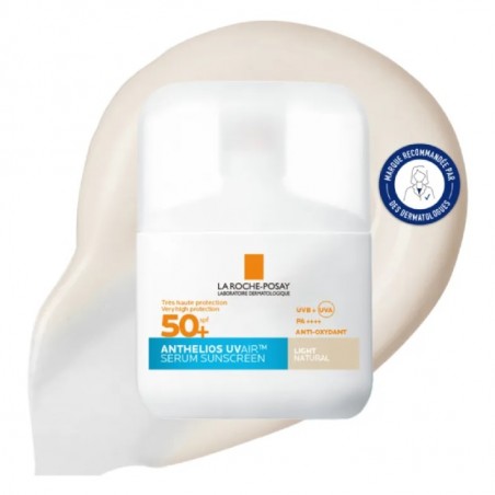 La Roche Posay Anthelios UVAir SPF50+ Sérum Solar Com Cor Claro 50ml