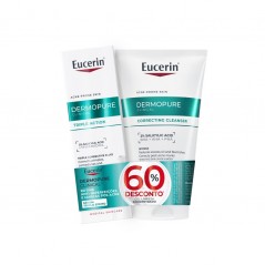 Eucerin Pack Dermopure Sérum Triplo Efeito 40ml + Gel de Limpeza Concentrado 150ml