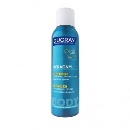 Ducray Keracnyl Spray Corporal 150ml
