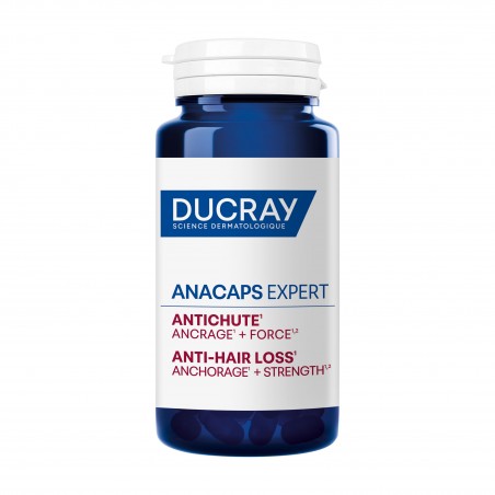 Ducray ANACAPS Expert Suplemento Alimentar Queda de Cabelo Crónica 90Caps