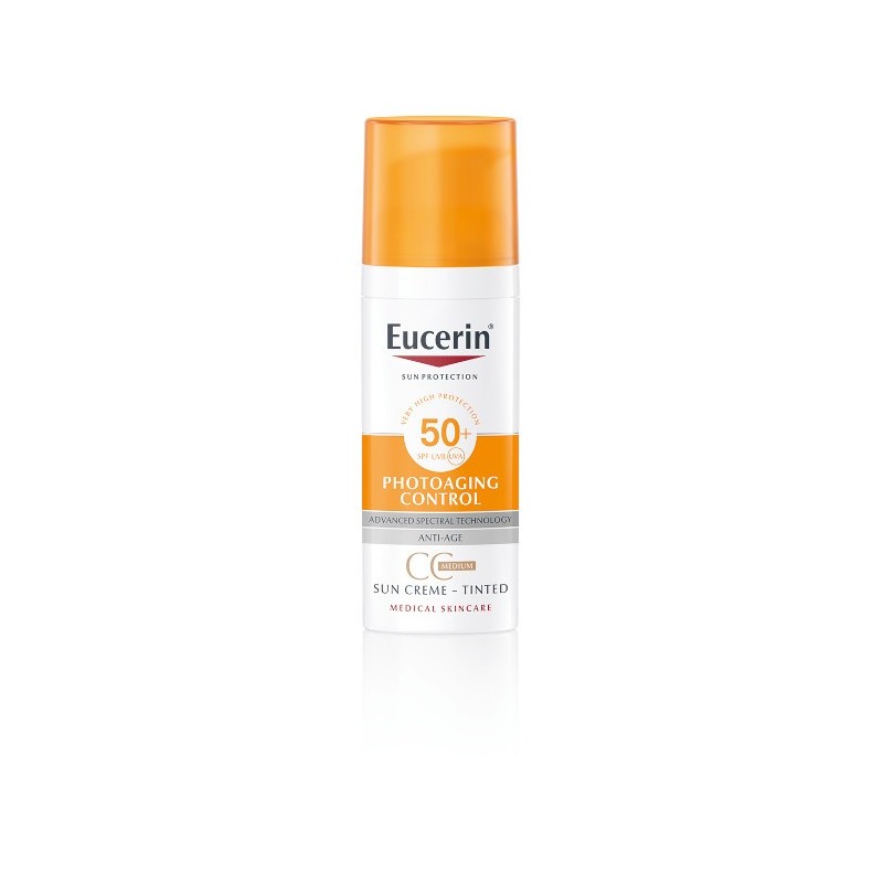 Eucerin Creme Solar Rosto Cc Cream Fps50+ 50ml