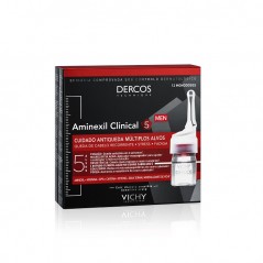 Vichy Dercos Aminexil Clinical 5 Homem 12 Ampolas