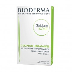 Bioderma Isokit Sébium Hydra Creme 40ml + Atoderm Bálsamo Labial 15ml