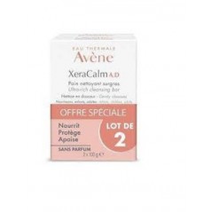 Avene Pack XeraCalm A.D Pain Sabonete Limpeza Nutritivo 2x100g