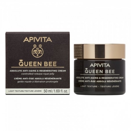 Apivita Queen Bee Creme Antienvelhecimento Global Textura Ligeira 50ml