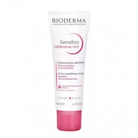 Bioderma Sensibio Defensive Rich Creme Rico 40ml