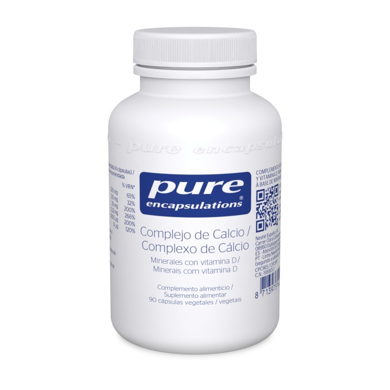 Pure Encapsulations Complexo Cálcio 90 Cápsulas