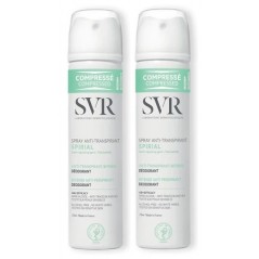 Svr Pack Spirial Desodorizante Antitranspirante Intensivo Spray 2x75ml