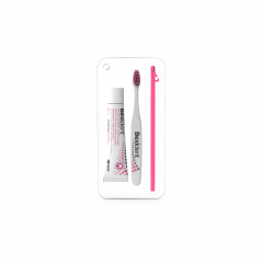 Isdin Bexident Dentes Sensíveis Smile&Go 25ML - Kit de viagem composto por pasta dentífrica e escova de dentes