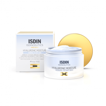 Isdin Isdinceutics Hyaluronic Moisture Normal to dry skin 50G - Creme hidratante para pele normal a seca