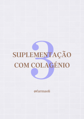 Suplementação com Colagénio